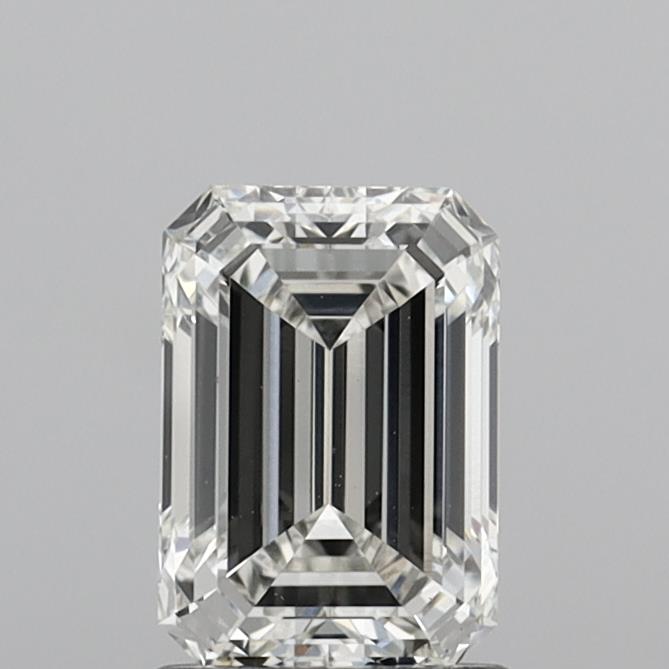 1.47ct Emerald G VS1 Lab Created Diamond