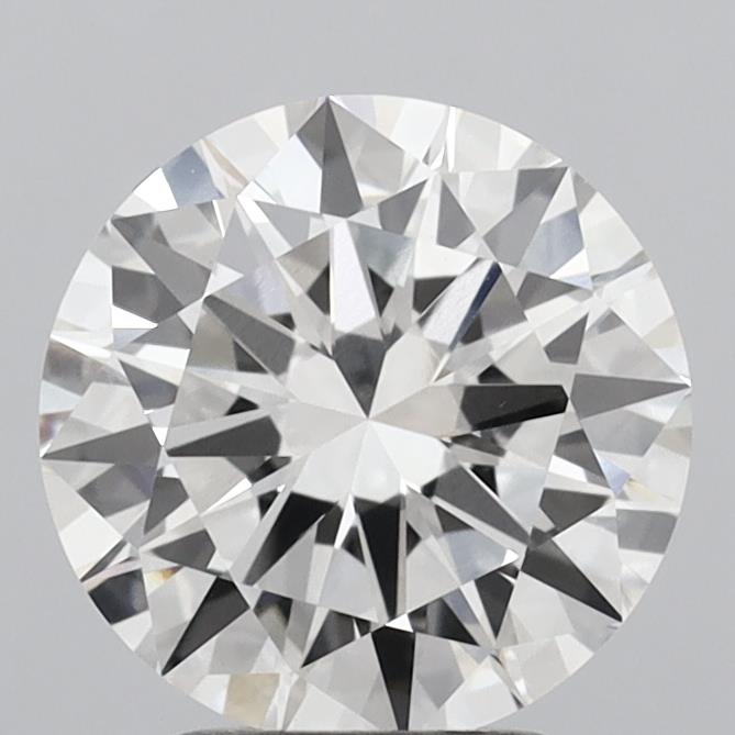 2.97ct Round G VVS2 Lab Created Diamond