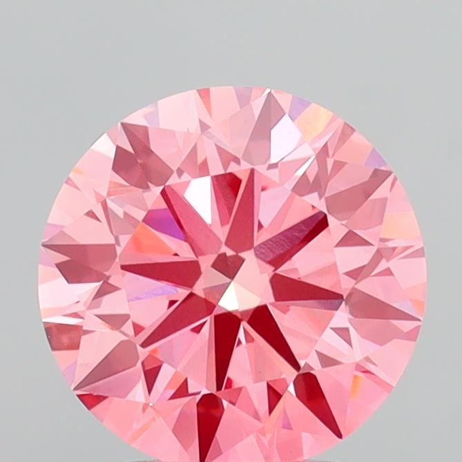 2.84ct Round  VVS2 Lab Created Diamond
