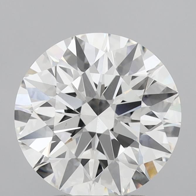 3.03ct Round E VVS2 Lab Created Diamond