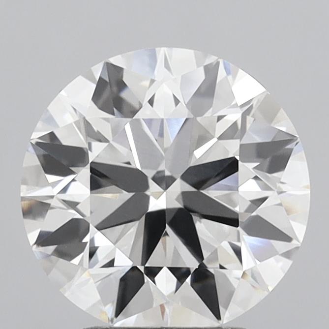 2.95ct Round F VVS2 Lab Created Diamond