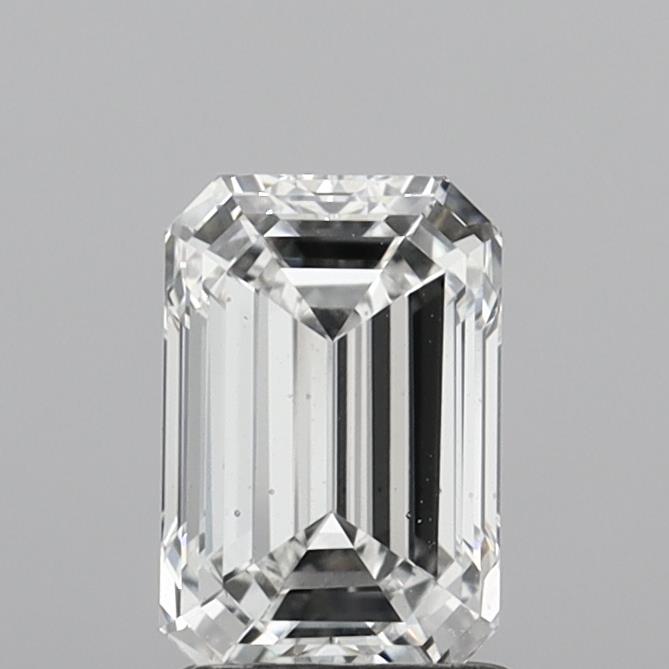 1.7ct Emerald E VS2 Lab Created Diamond