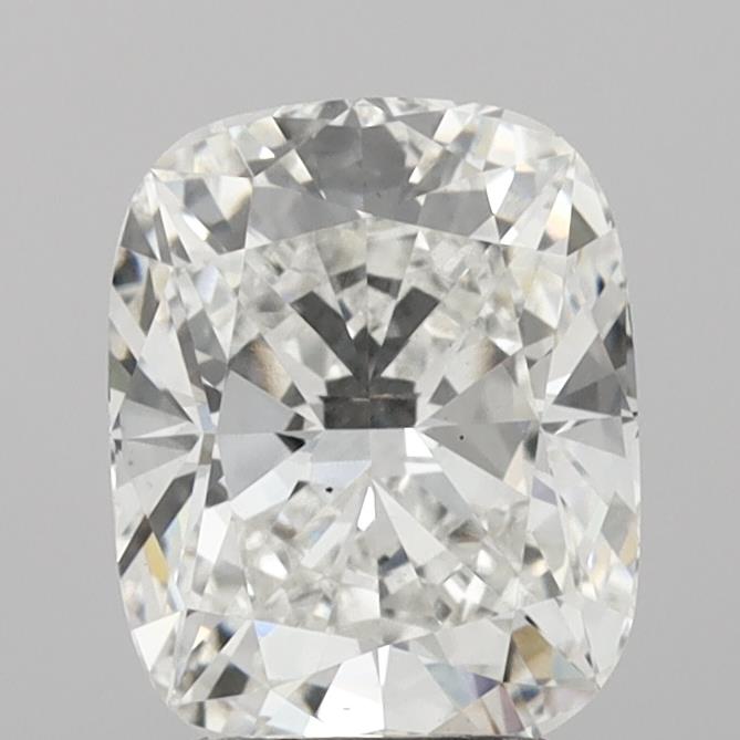 3.01ct Cushion F VS2 Lab Created Diamond