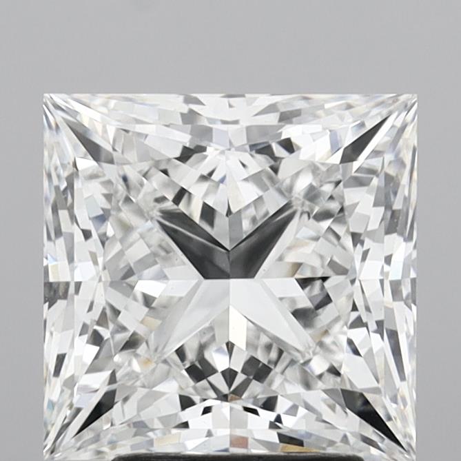 4.21ct Princess E VS1 Lab Created Diamond
