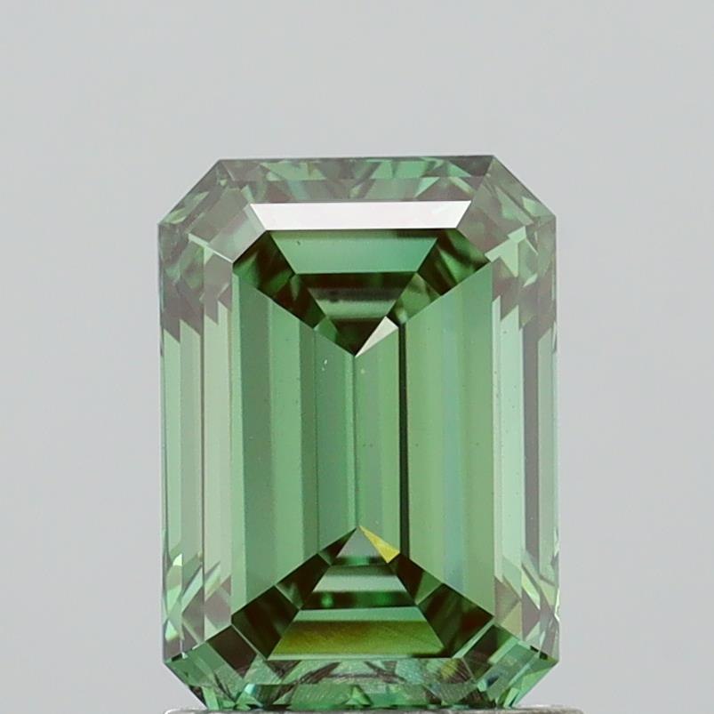 1.59ct Emerald  VVS2 Lab Created Diamond