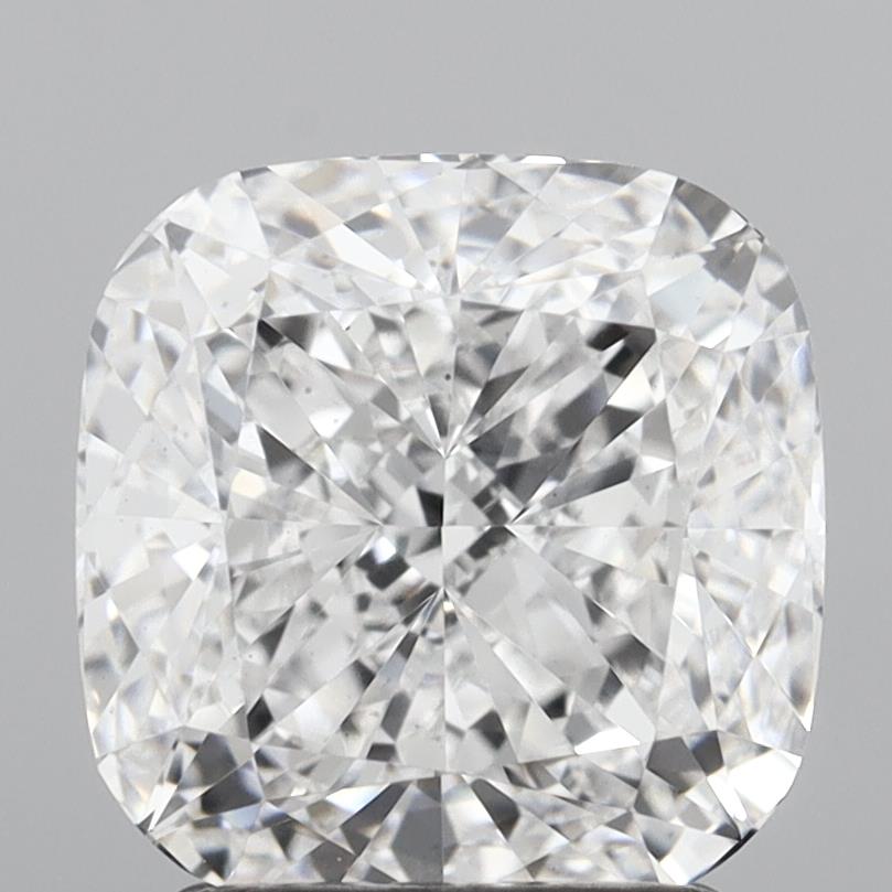 2.8ct Cushion D VS2 Lab Created Diamond