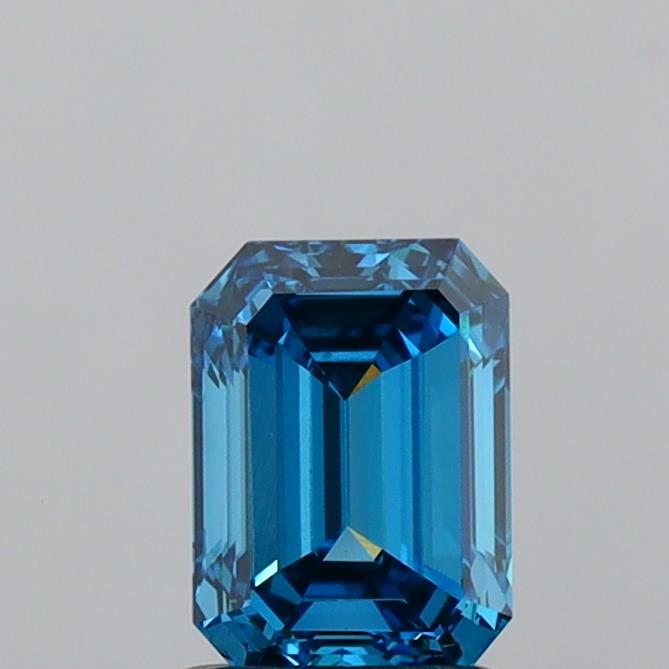 1.27ct Emerald  VVS2 Lab Created Diamond