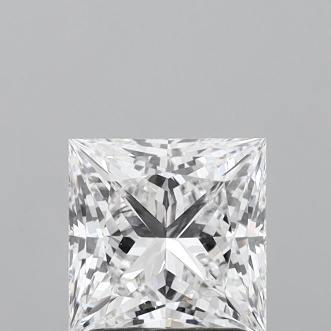 1.59ct Princess D VVS2 Lab Created Diamond