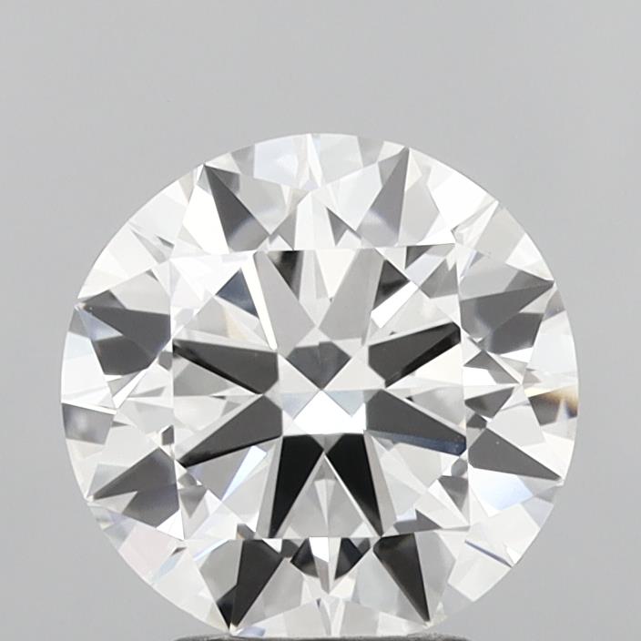 2.91ct Round F VVS2 Lab Created Diamond