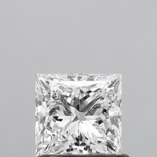 0.91ct Princess D VVS2 Lab Created Diamond