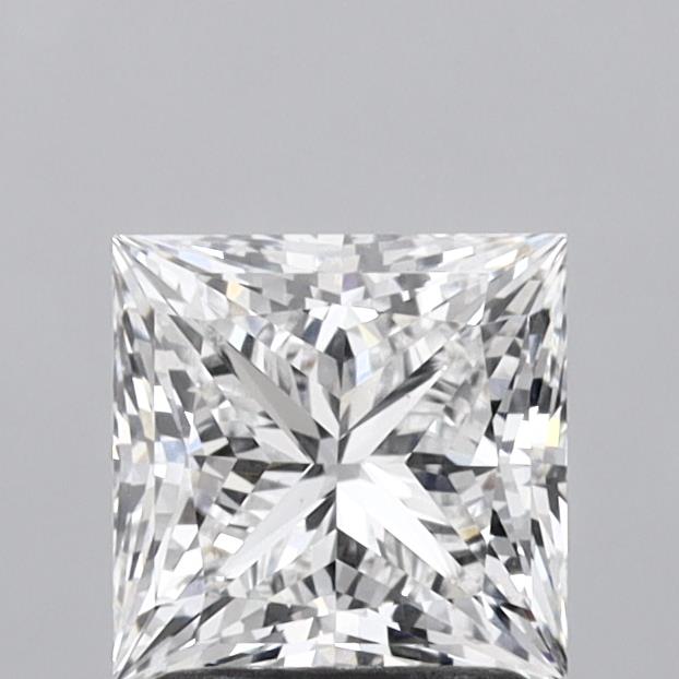 1.86ct Princess E VS1 Lab Created Diamond