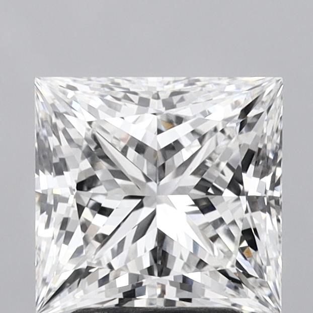 2.78ct Princess E VVS2 Lab Created Diamond