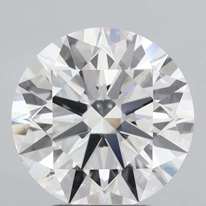 3.04ct Round E VVS2 Lab Created Diamond