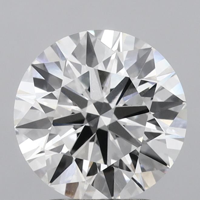 2.7ct Round F VVS2 Lab Created Diamond