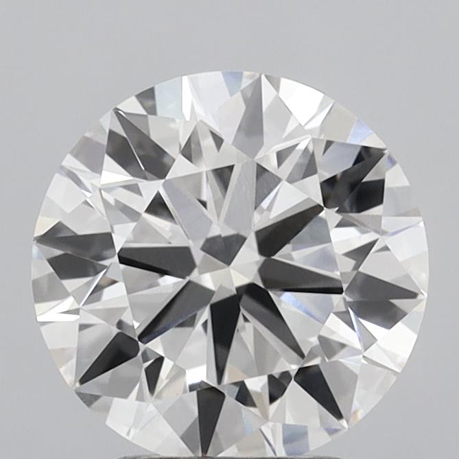 2.81ct Round F VVS2 Lab Created Diamond
