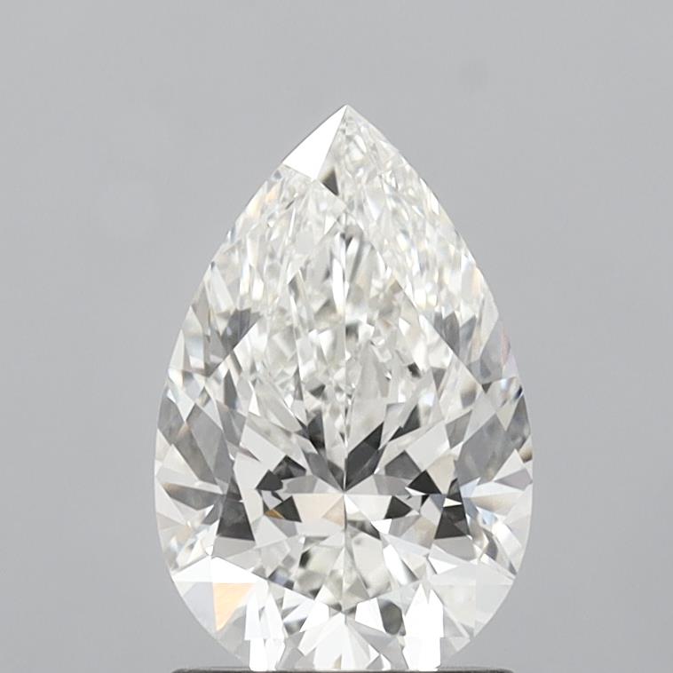 1.61ct Pear H VVS2 Lab Created Diamond
