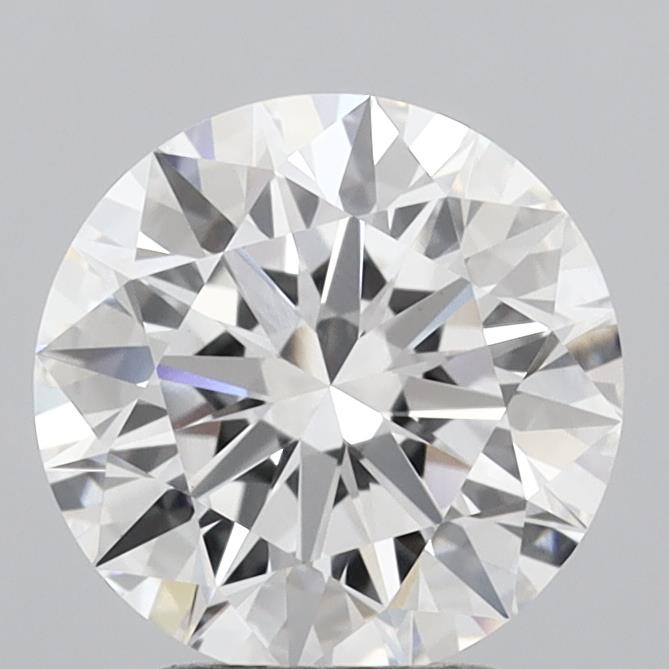 3.05ct Round E VVS2 Lab Created Diamond