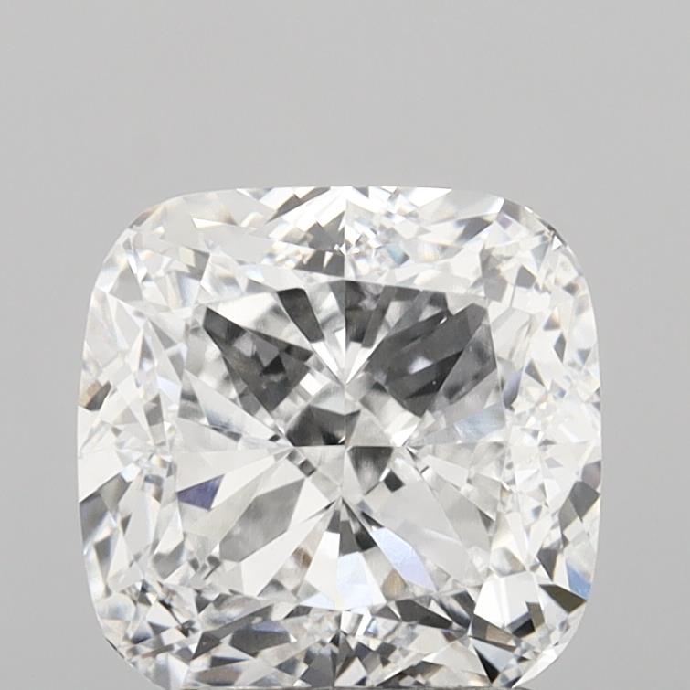 3.01ct Cushion D VVS2 Lab Created Diamond