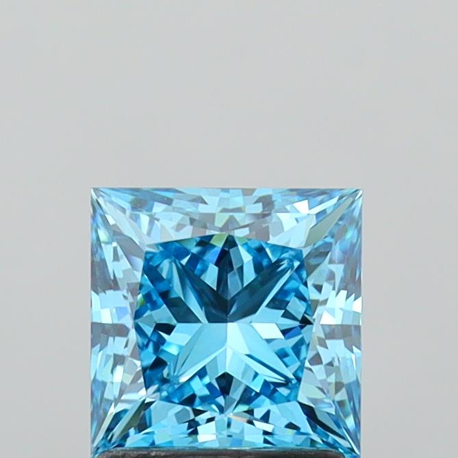 1.68ct Princess  VVS2 Lab Created Diamond