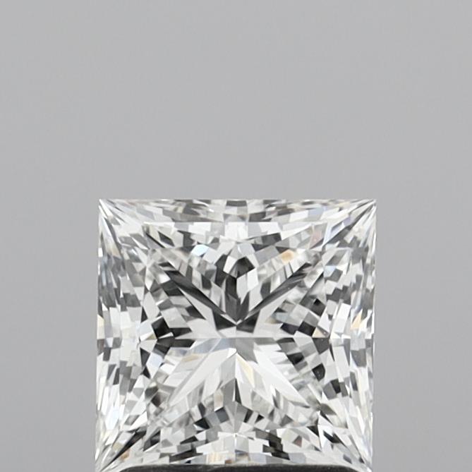 1.58ct Princess E VVS2 Lab Created Diamond