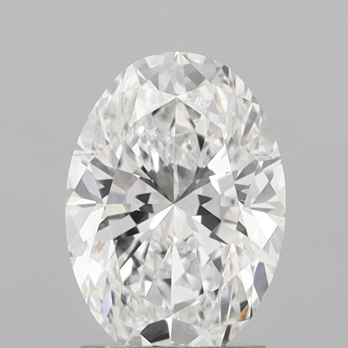 2.27ct Oval D VVS2 Lab Created Diamond