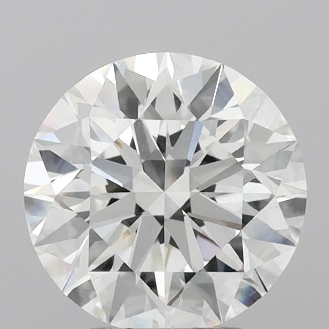 3.09ct Round F VVS2 Lab Created Diamond