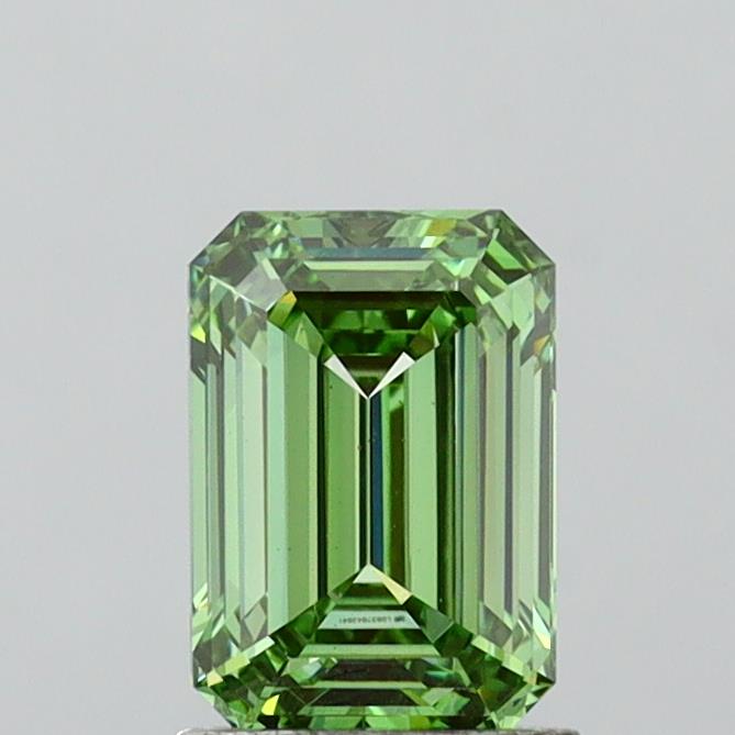 1.51ct Emerald  VS1 Lab Created Diamond