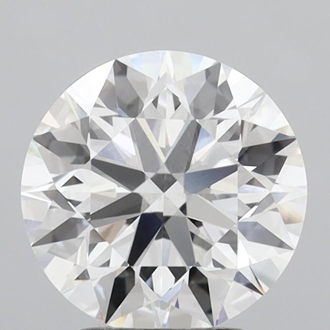 2.93ct Round F VVS2 Lab Created Diamond