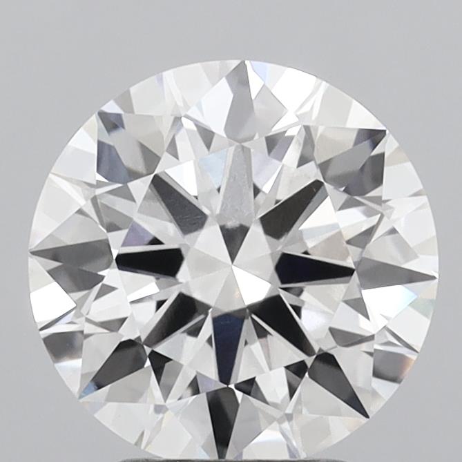 3.07ct Round E VVS2 Lab Created Diamond