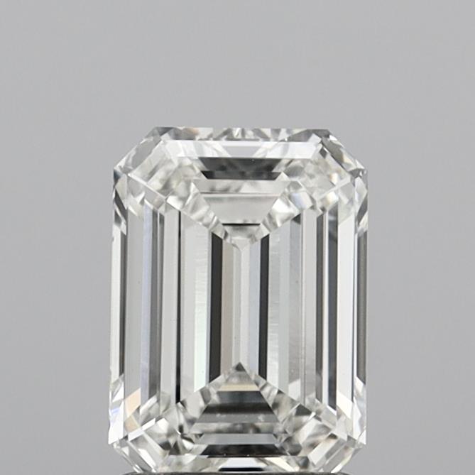 1.58ct Emerald G VVS2 Lab Created Diamond