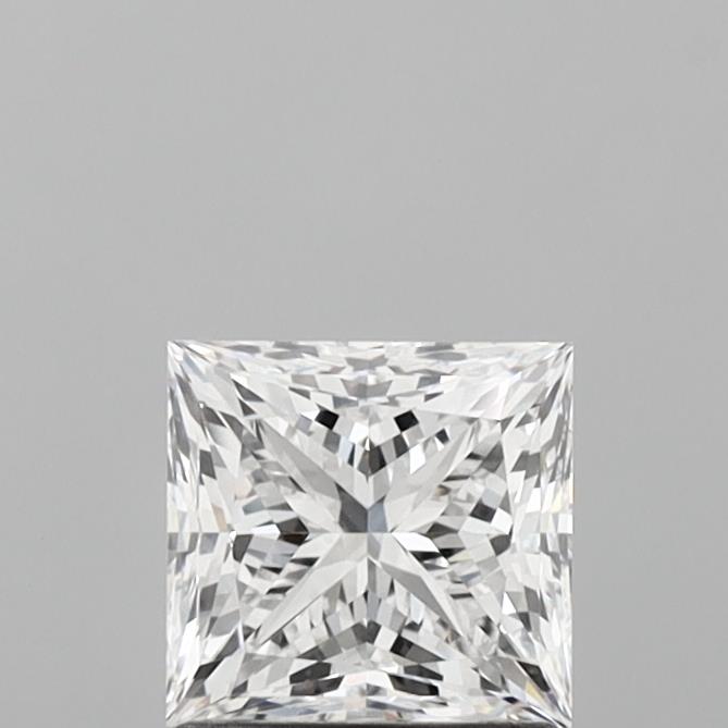 1.39ct Princess D VVS2 Lab Created Diamond