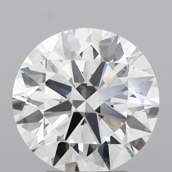 2.97ct Round E VS1 Lab Created Diamond