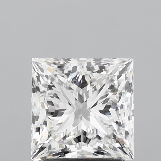 1.96ct Princess E VVS2 Lab Created Diamond