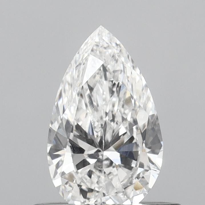 0.57ct Pear E VVS2 Lab Created Diamond