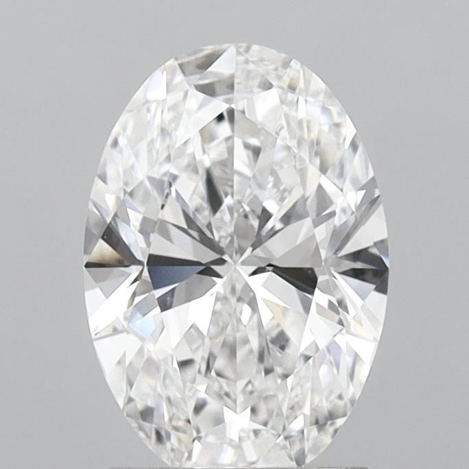2ct Oval E VVS2 Lab Created Diamond