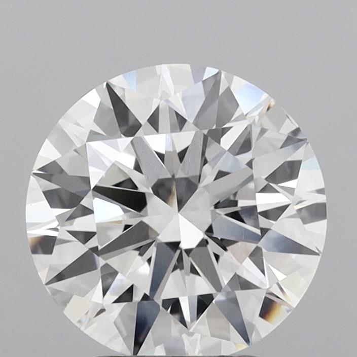 3.08ct Round E VVS2 Lab Created Diamond