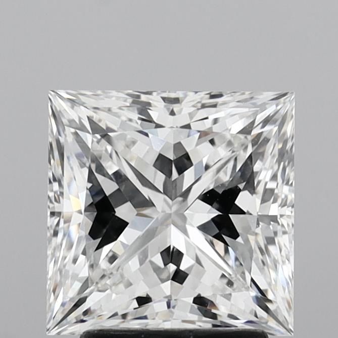 2.95ct Princess E VVS2 Lab Created Diamond
