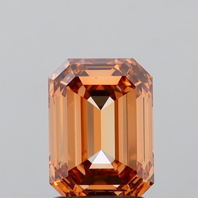 1.78ct Emerald  VVS2 Lab Created Diamond