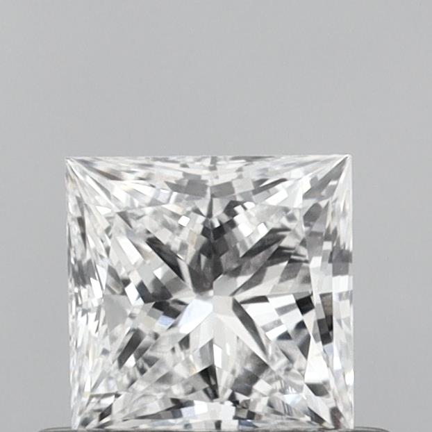 0.51ct Princess D VVS2 Lab Created Diamond