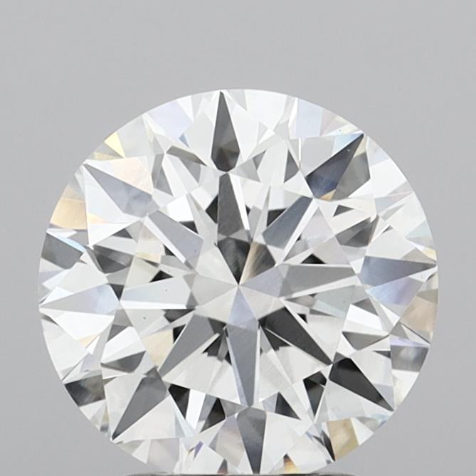 2.73ct Round E VVS2 Lab Created Diamond
