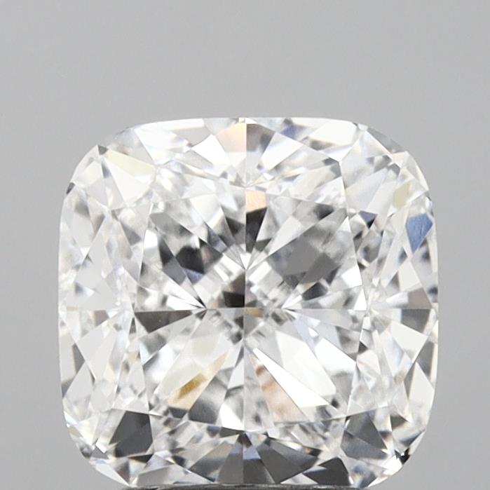 2.51ct Cushion D VVS2 Lab Created Diamond