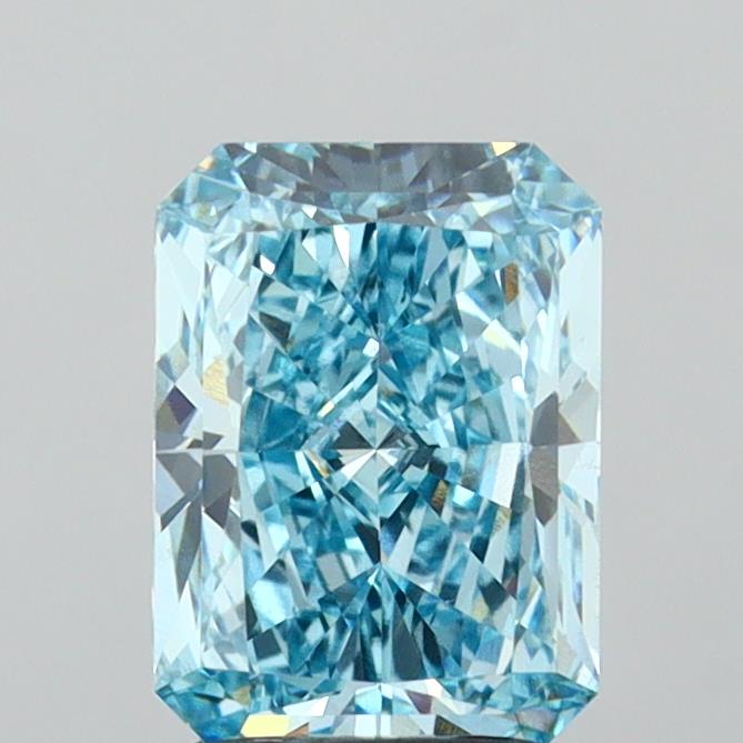 2.22ct Radiant  VS1 Lab Created Diamond