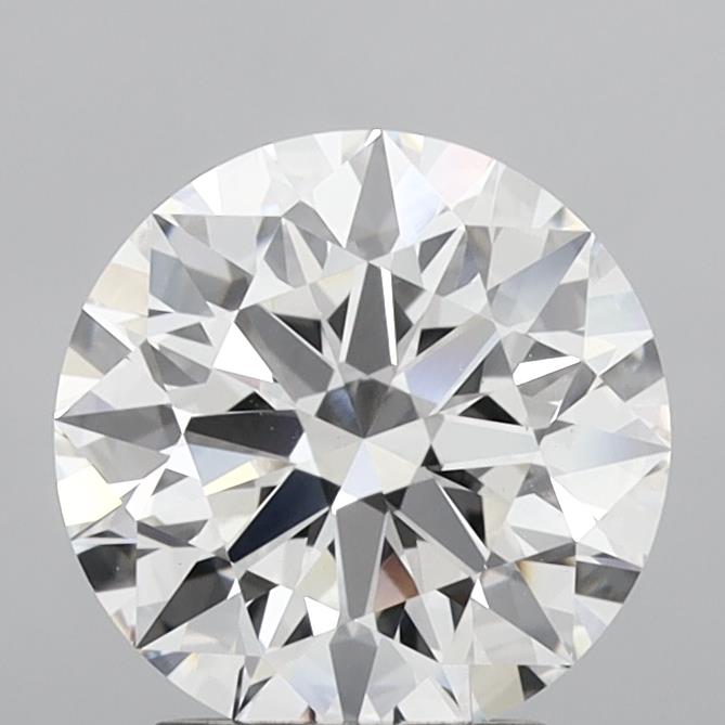3.06ct Round E VVS2 Lab Created Diamond
