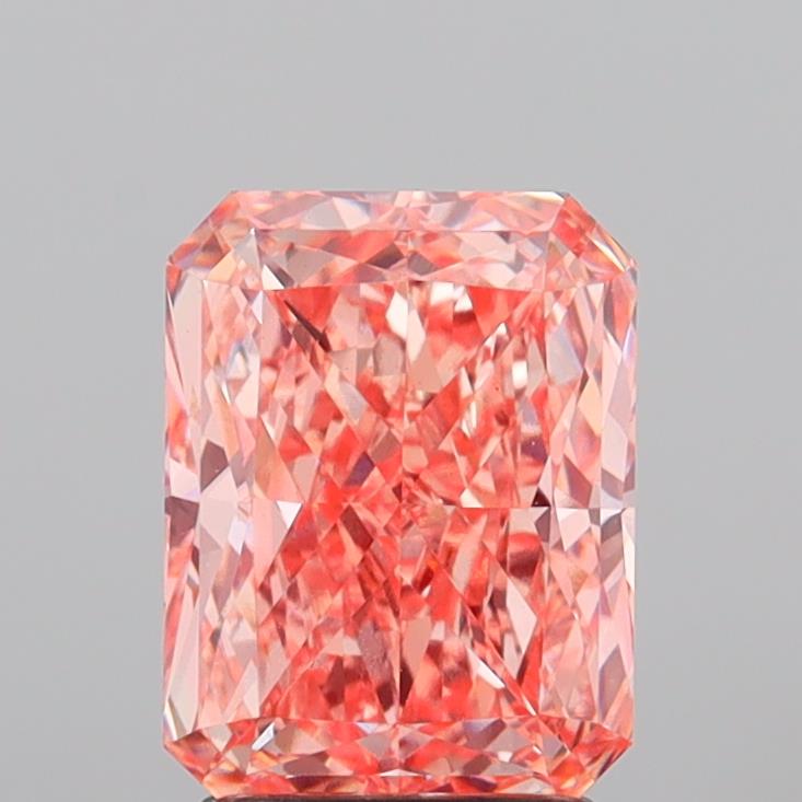 2.59ct Radiant  VS1 Lab Created Diamond