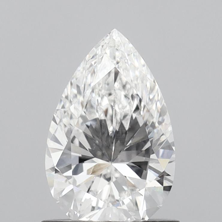0.96ct Pear E VS2 Lab Created Diamond