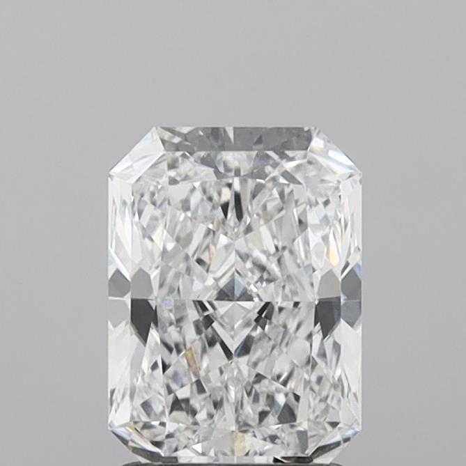 1.55ct Radiant D VVS2 Lab Created Diamond