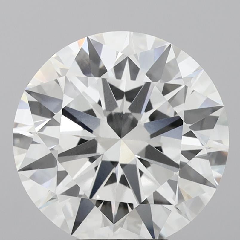 6.02ct Round F VVS2 Lab Created Diamond