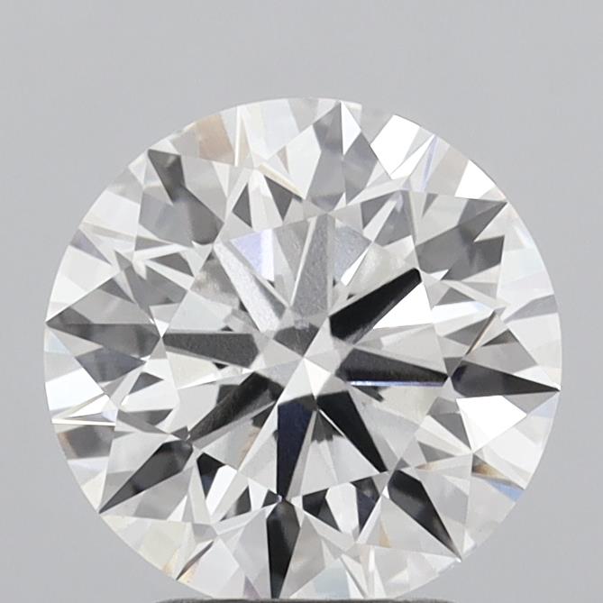 2.81ct Round F VVS2 Lab Created Diamond