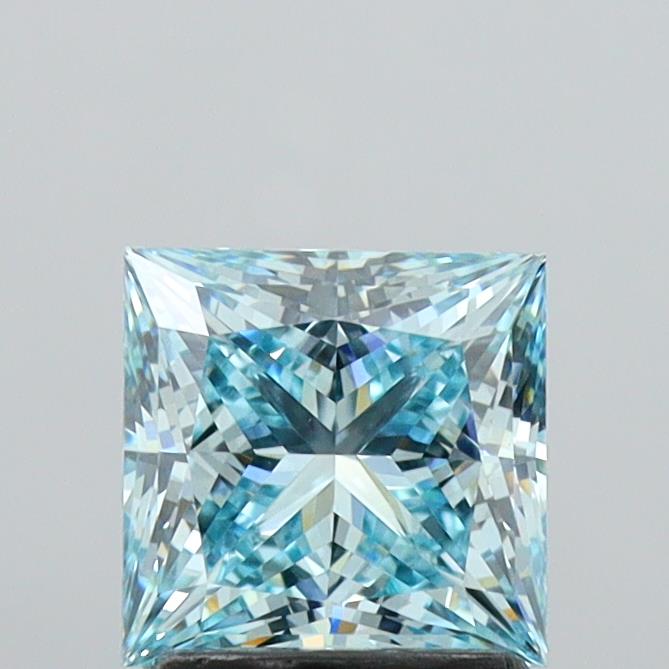 1.71ct Princess  VVS2 Lab Created Diamond