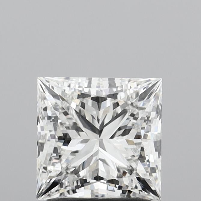 1.84ct Princess E VVS2 Lab Created Diamond